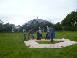 setting out